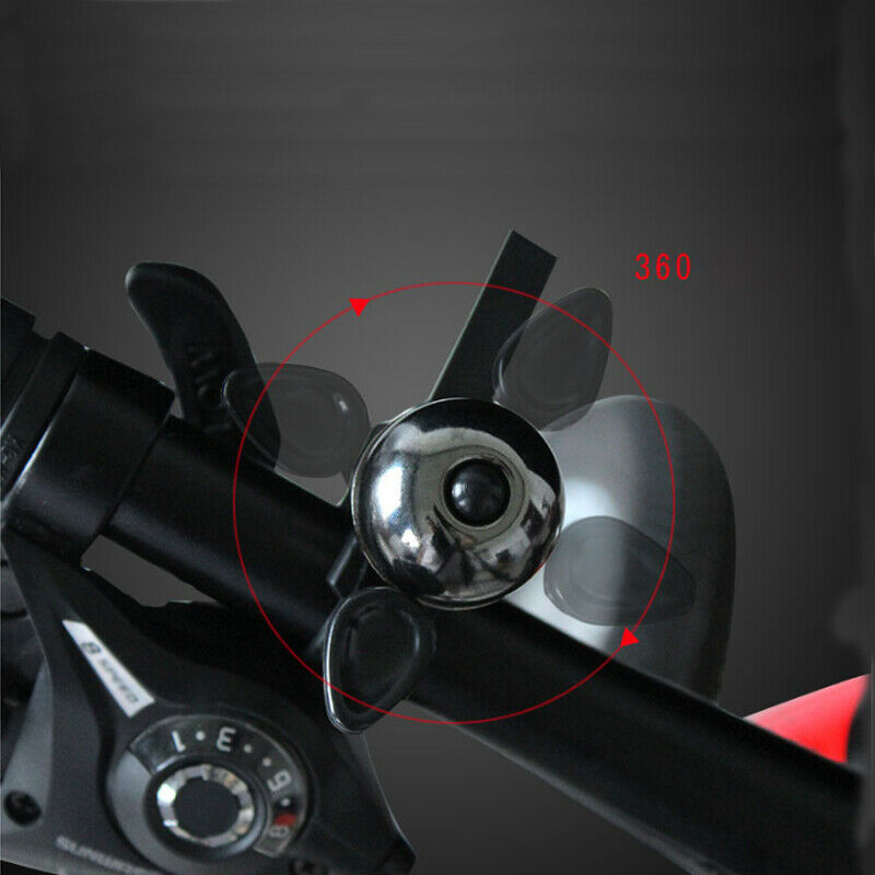 1PC Cycling Bike Bicycle Handlebar Copper Ring Bell Horn Classical Quick Release