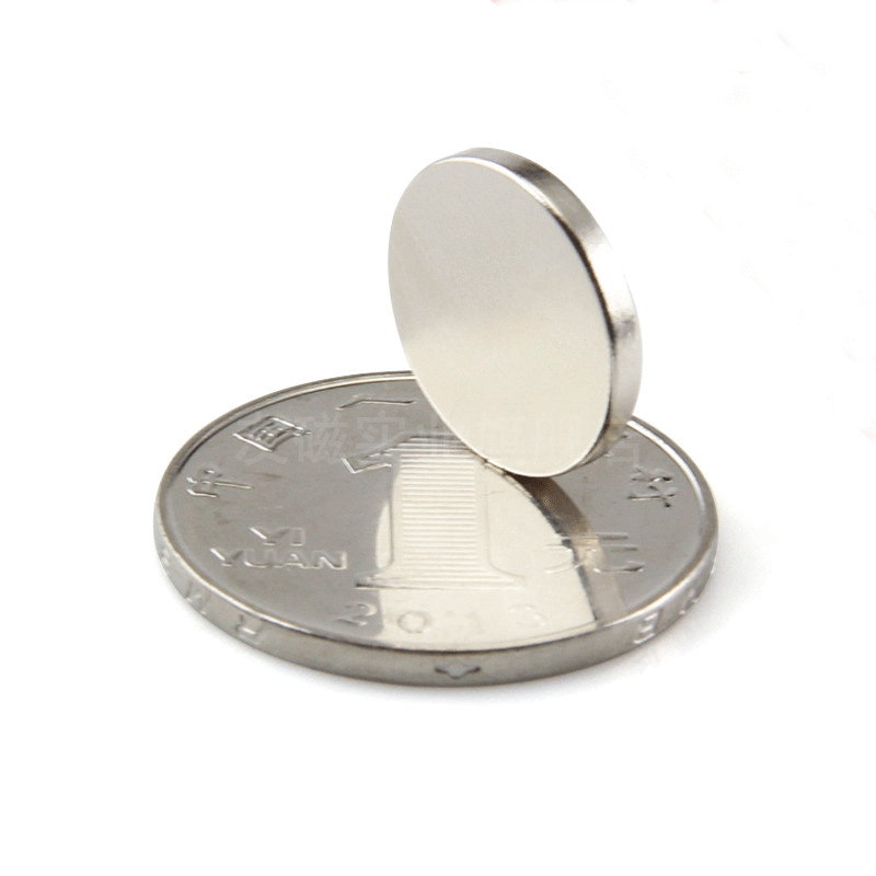 20pcs 15x2mm Mini Magnetite Earth Neodymium Round Permanent Magnets