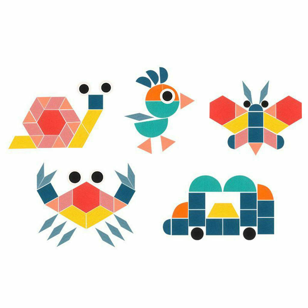 Wooden Jigsaw Puzzles Kindergarten Playing Games Brain Teaser Montessori Toys