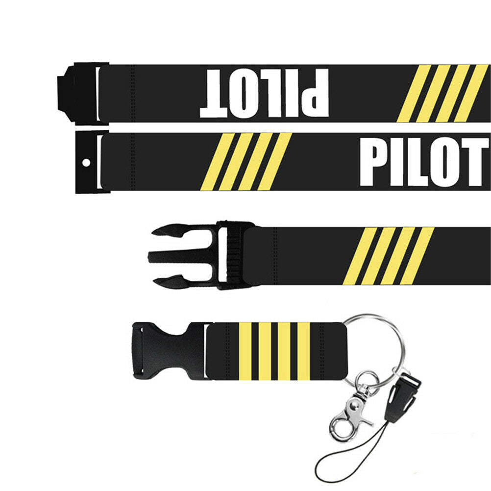 remove before flight fad pilot lanyards for key neck strap id card badge g.l8