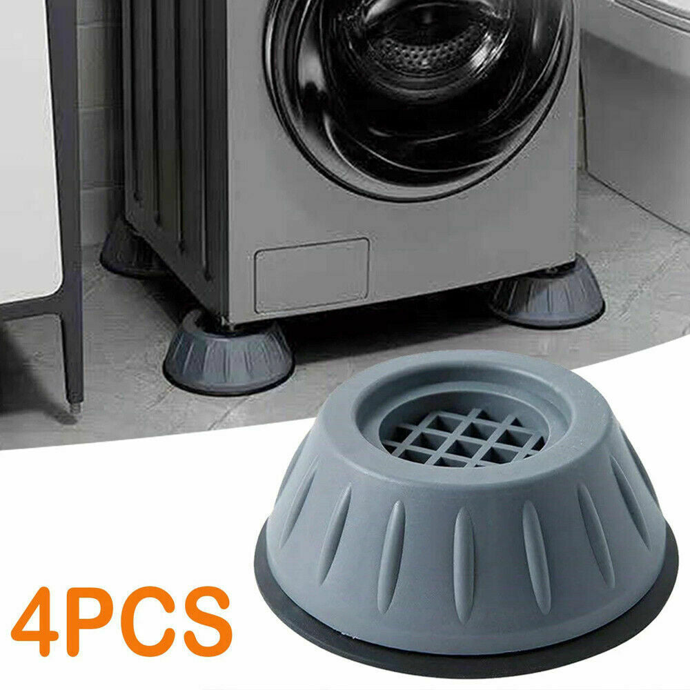 4Pcs Anti-Vibration Feet Pads Washing Machine Rubber Mat Base Fixed Non-Slip AU