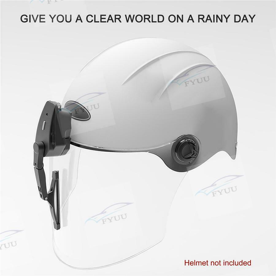 motorcycle helmet electric wiper Motor helmet windshield wiper with most visor