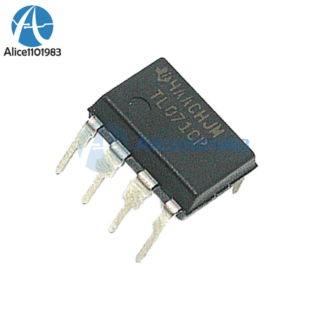 50PCS TL071 TL071CP DIP-8 Low Noise JFET Input Operational Amplifiers TI IC NEW
