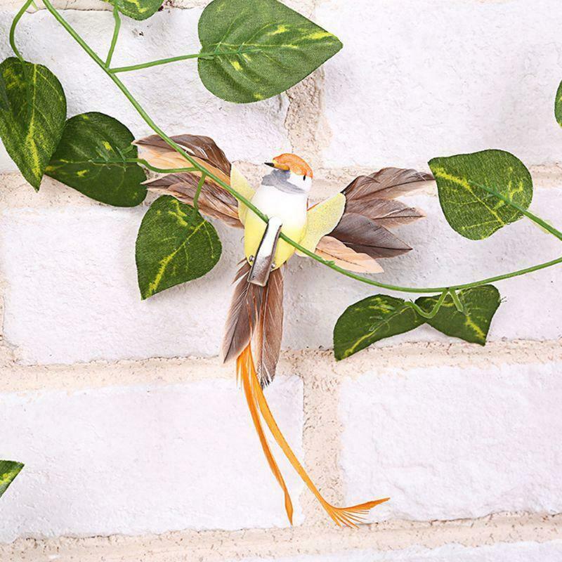 12pcs Simulation Birds Artificial Feather Foam Doves Wedding Valentines Day