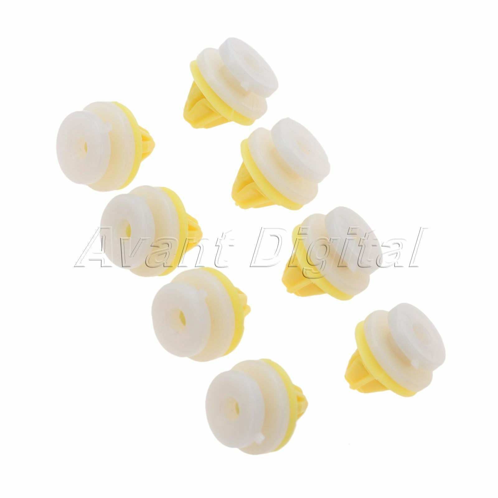 50Pcs Plastic Clips for Renault Clio Megane Scenic Car Interior Door Card Panel
