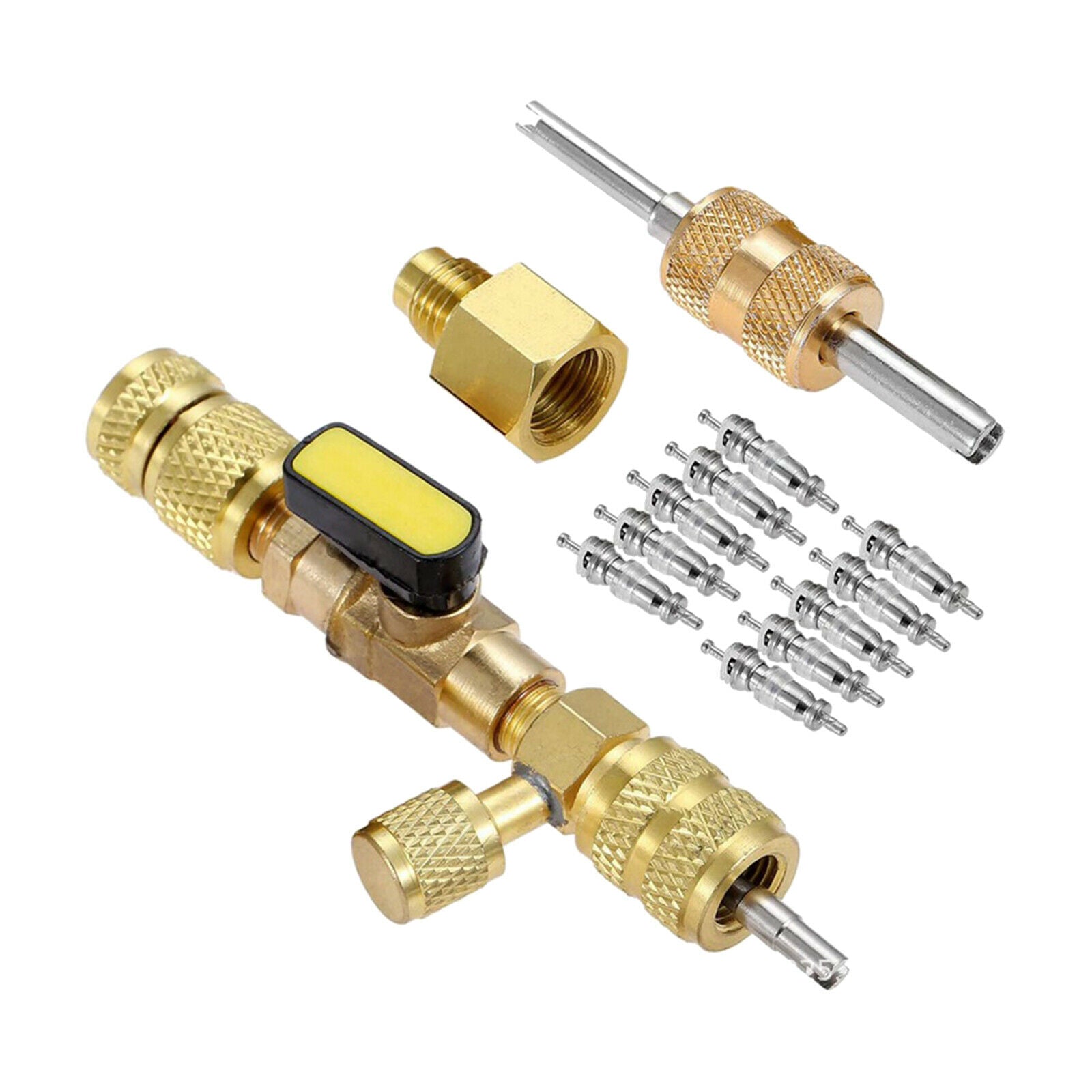 R410A R22 HVAC Valve Core Remover 1/4" and 5/16" Port R404A R134A R12 R32