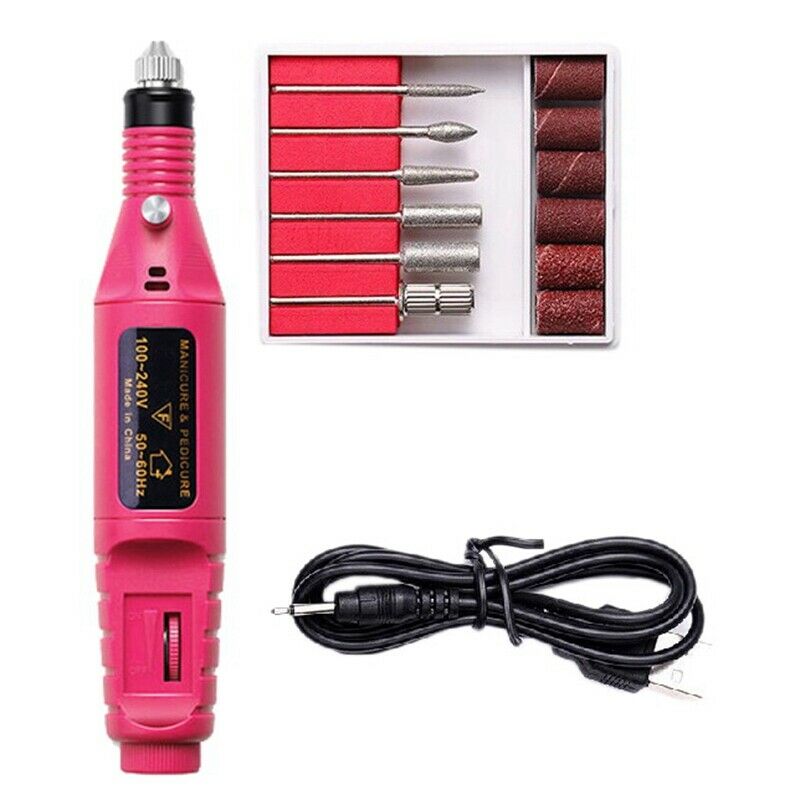 Electric Manicure Kit Nail File Remover Electric Nail Drill Filing Machine PX1N3