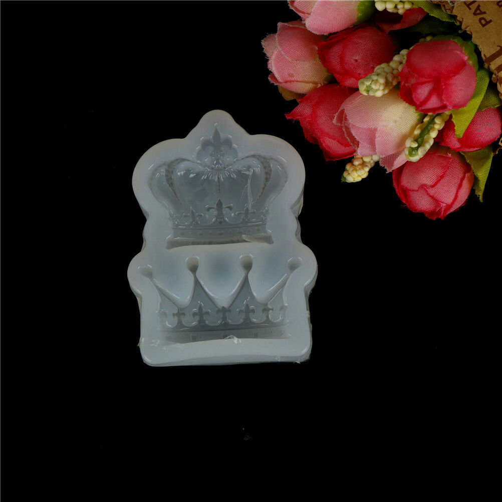 1pc Silicone crown Pendants Mould Jewelry Making Mold Jewelry diy tools .l8