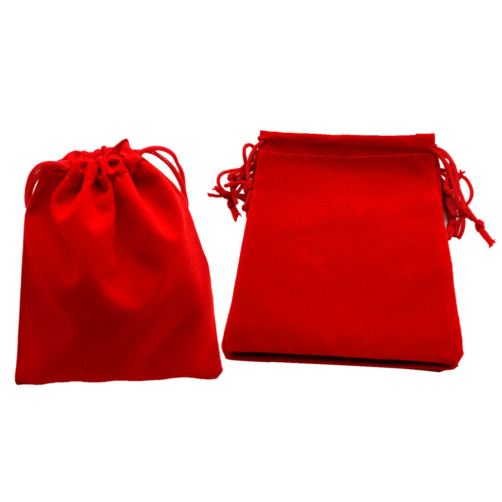 100Pcs Drawstring Bags Pouch for Candy Beads Storage Holder Events Supplies