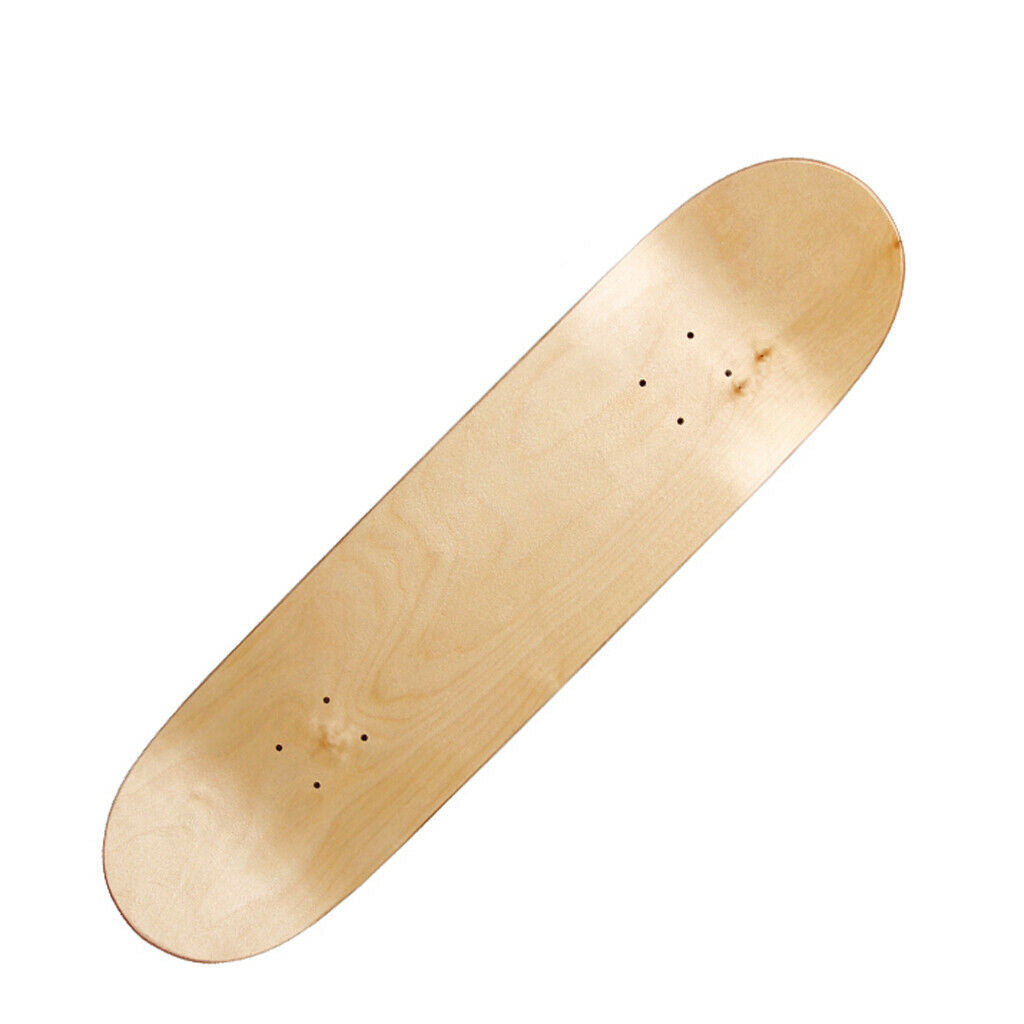 7Ply   Blank   Maple   8 . 0 "  Skateboard   Deck   Double   Concave   Longboard