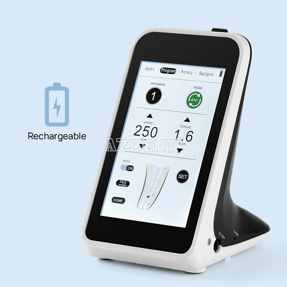 Dental Touch Screen Endo Motor Treatment w/ Root Canal Apex Locator E-Mate Pad