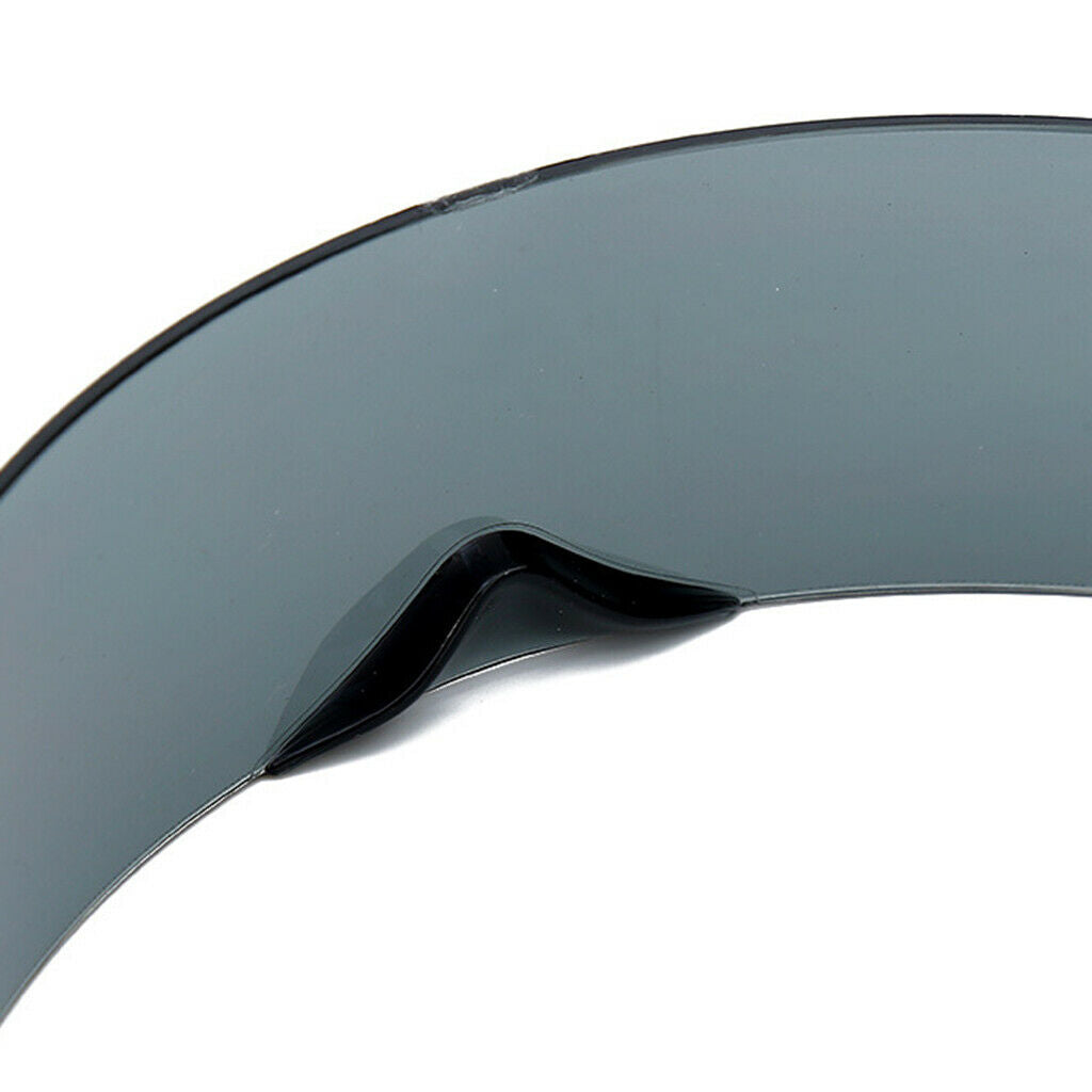 2x Futuristic Wrapped Around Sunglasses   Narrow Glasses Party Props