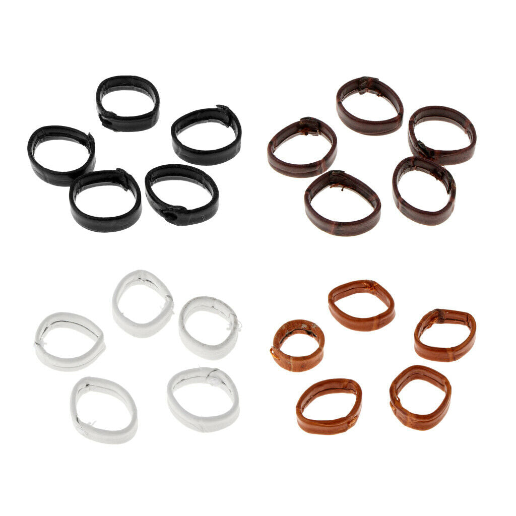 10pcs PU Leather Replacement Watch Band Loop Keeper Watch Accessories 18mm