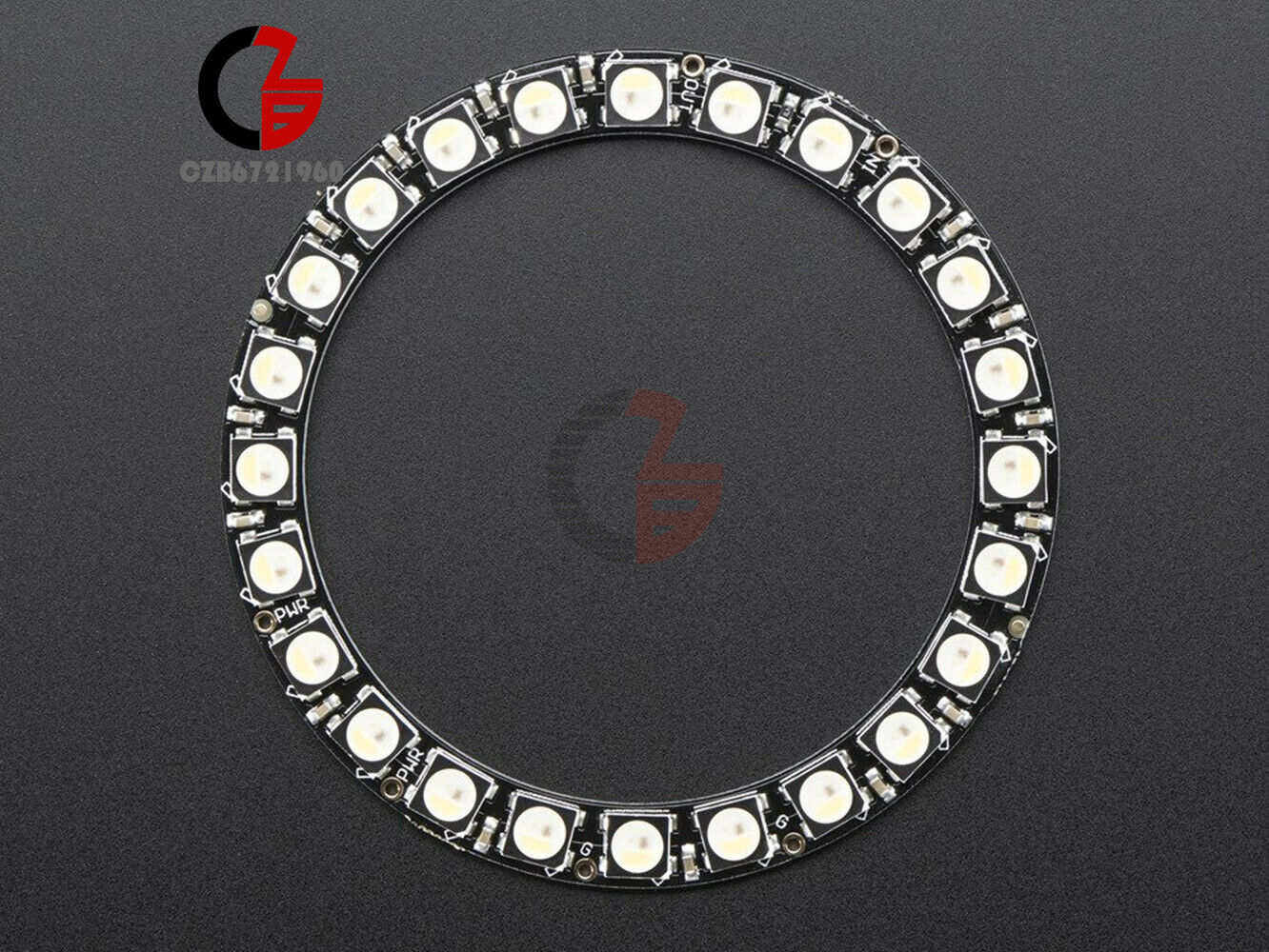 SK6812 RGBW 24-Bits 5050 LED Full Color Ring LEDs with Integrated Drivers 4500K