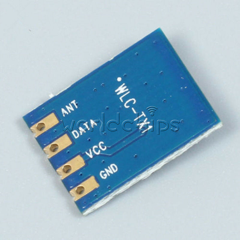 500mW High-power 433MHz ASK Wireless Transmitter 1.3V-9.0V Switch/Remote/Alarm
