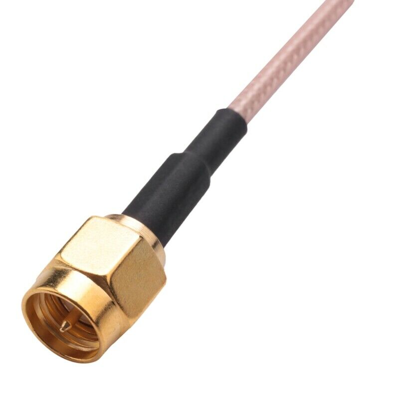 6" SMA Male to SMA Right Angle Male Plug Jumper Pigtail Cable RG316 O6I3I3