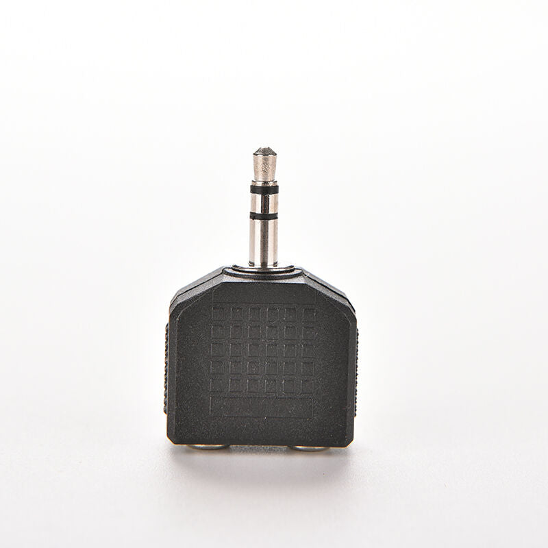 3.5mm Stereo Y Splitter Audio Adapter - 1/8" Male Plug to 2 Dual Female Ja.l8