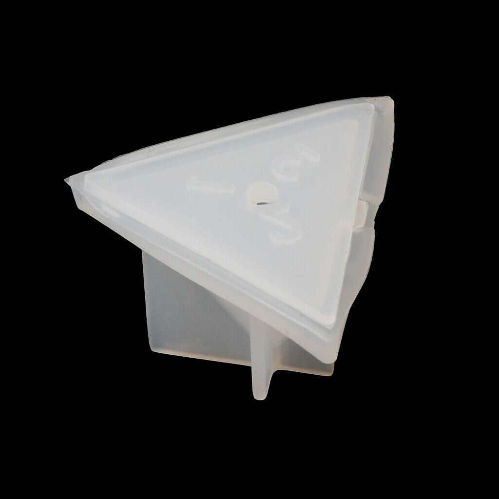 7 Shapes Dice Fillet Square Triangle Dice Mold Dice Digital Game Silicone Mould