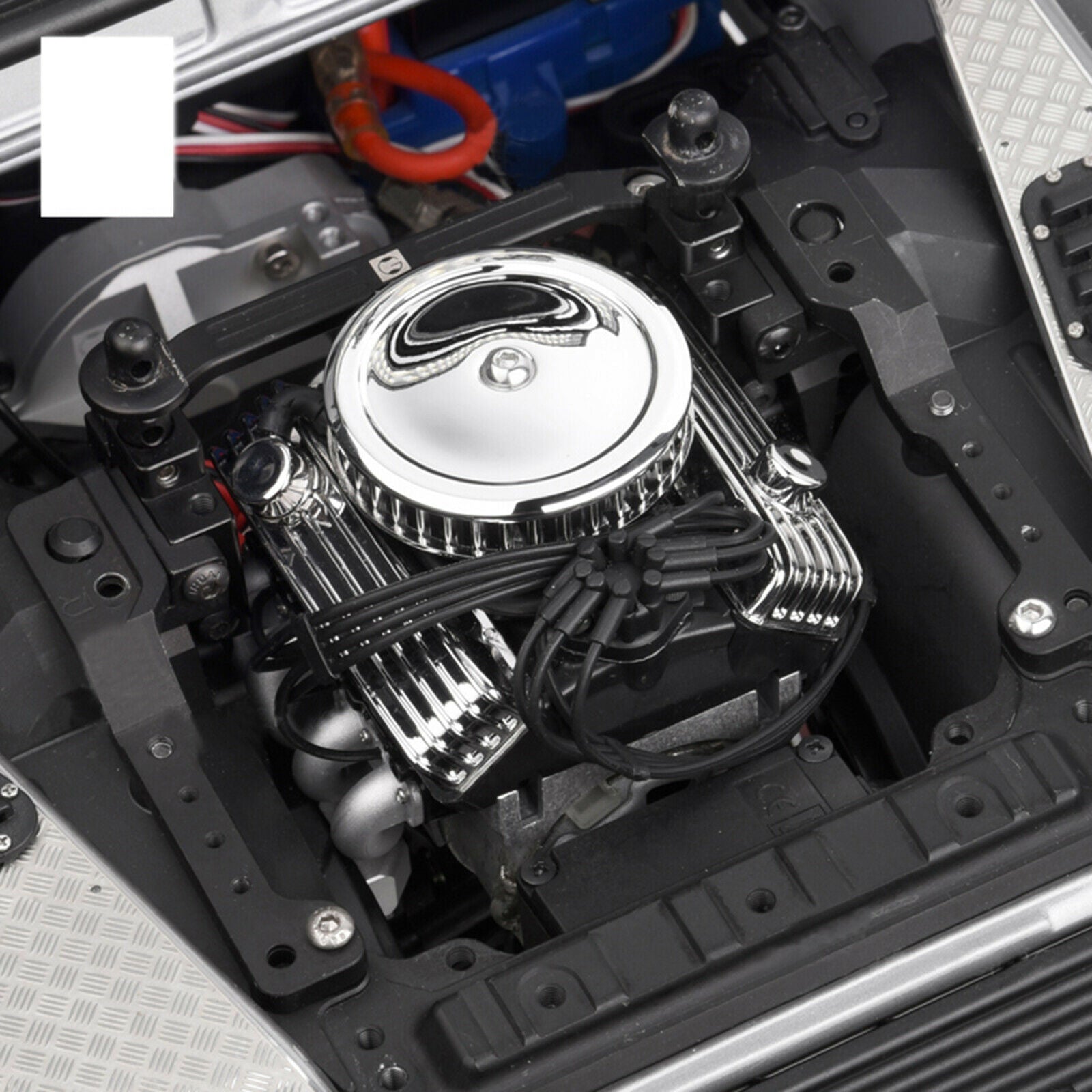 Simulate Engine Motor Cooling Fan F82 GRC V8 For TRX4 SCX10 RC4WD 1/10 RC Crawle