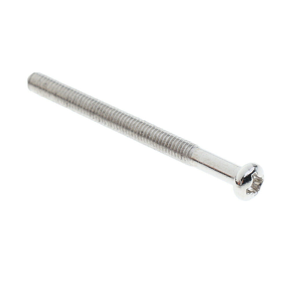 30x DIY Metal Humbucker Pickup Screws Bolt for Electric Guitar Accessory