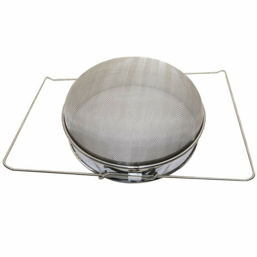 Stainless Steel Honey Strainer Double Sieve -- Bee Keeping Equipment Filter with