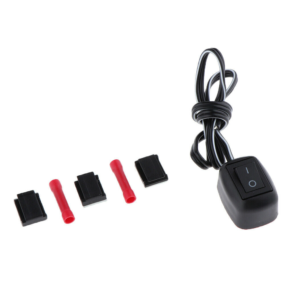 Motorcycle Car Truck 12V/24V 2 Position Rocker Toggle Switch Latching On Off