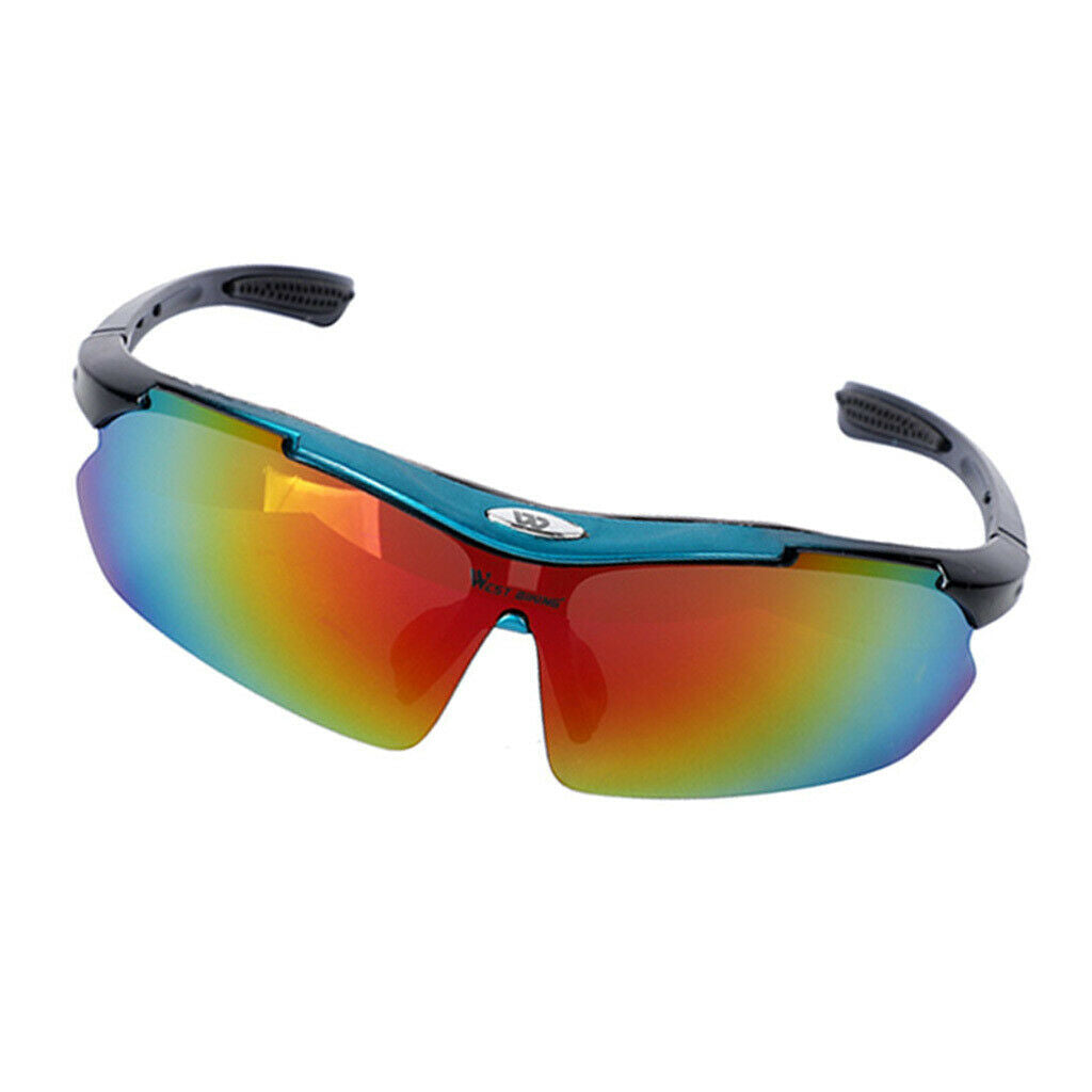 Polarized Cycling Glasses Sports Fishing UV400 Sunglasses Goggles Red