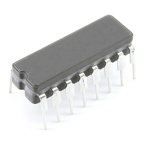 [10pcs] CD4042BFX Quad D Trigger ICs DIP16C