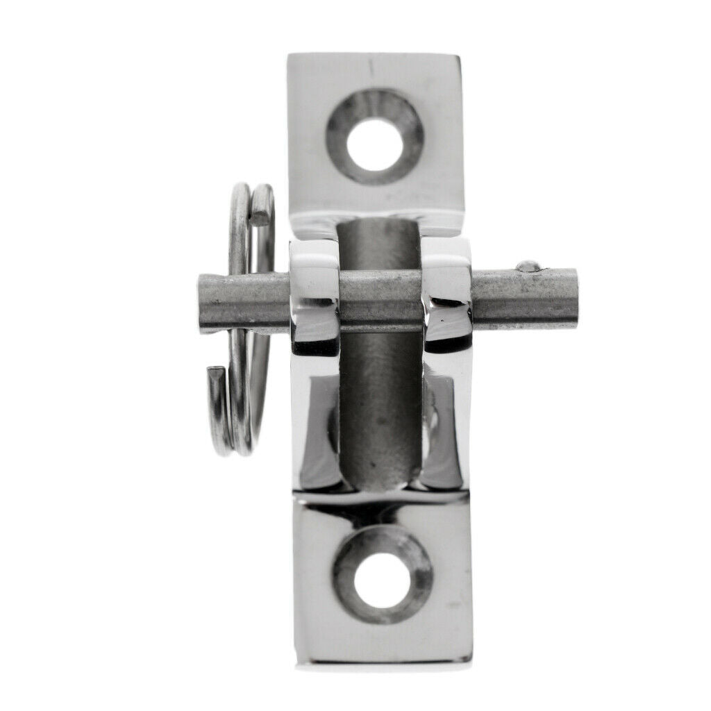 Bimini Top Deck Hinge w/ Quick Release Pin 90 Deg Marine 316 Stainless Steel
