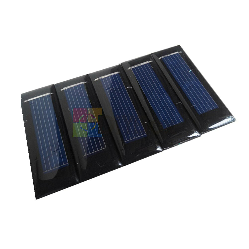 5x 0.5V 100mA Mini Solar Panel Solar Cells Photovoltaic Panels F Battery Charger