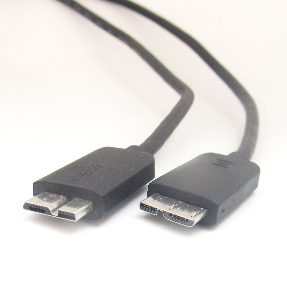 1pc Black 45cm USB 3.0 High Speed Type A Male to Micro B Male Adapter Cable