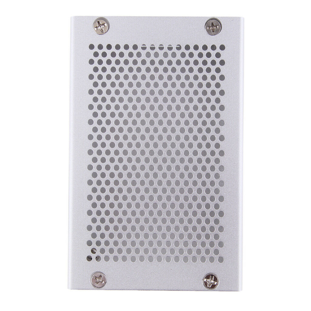 Aluminum Alloy Protective Case Enclosure Box For Raspberry Pi 2B 3B Gray