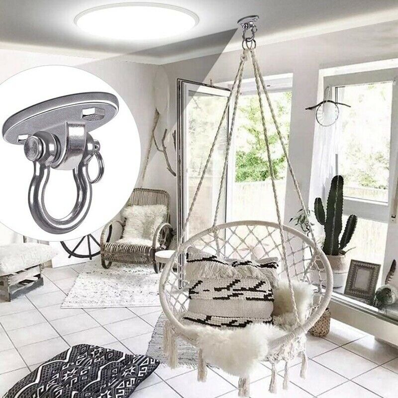 2X(Stainless Steel 304 Heavy Duty Swing Hangers Swing Sets 250Kg Capacity fI2I2)