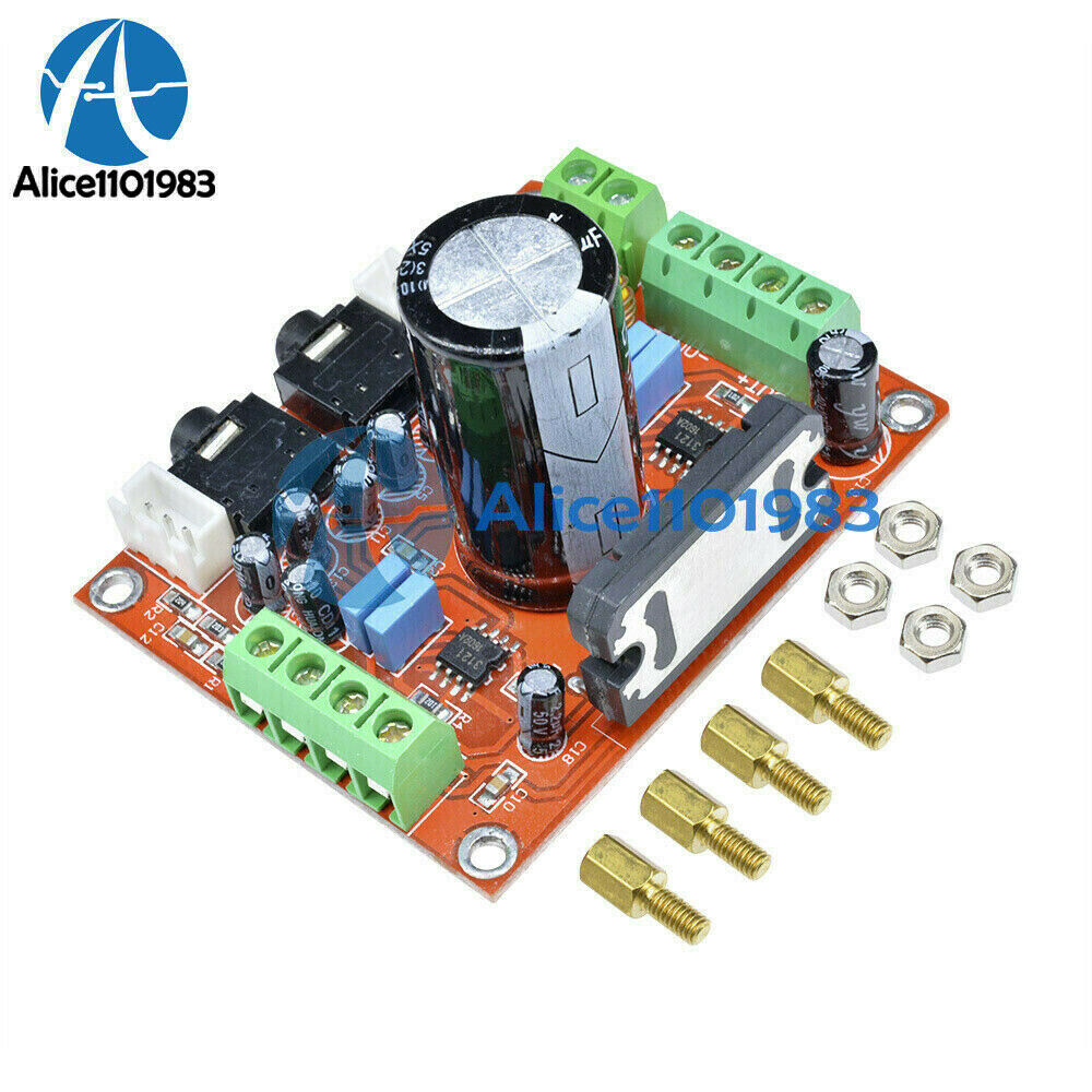 TDA7850 4X50W Car Audio Power Amplifier Board Module BA3121 Denoiser DC 12V