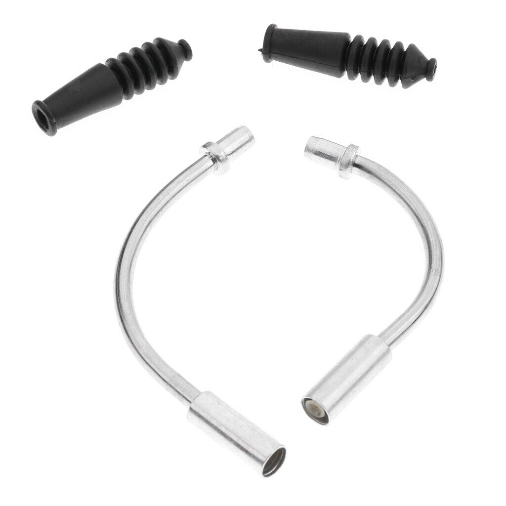 1 Set Pipe Noodles Cable Guide Bicycle Rubber Brake Cables Hose V Brake