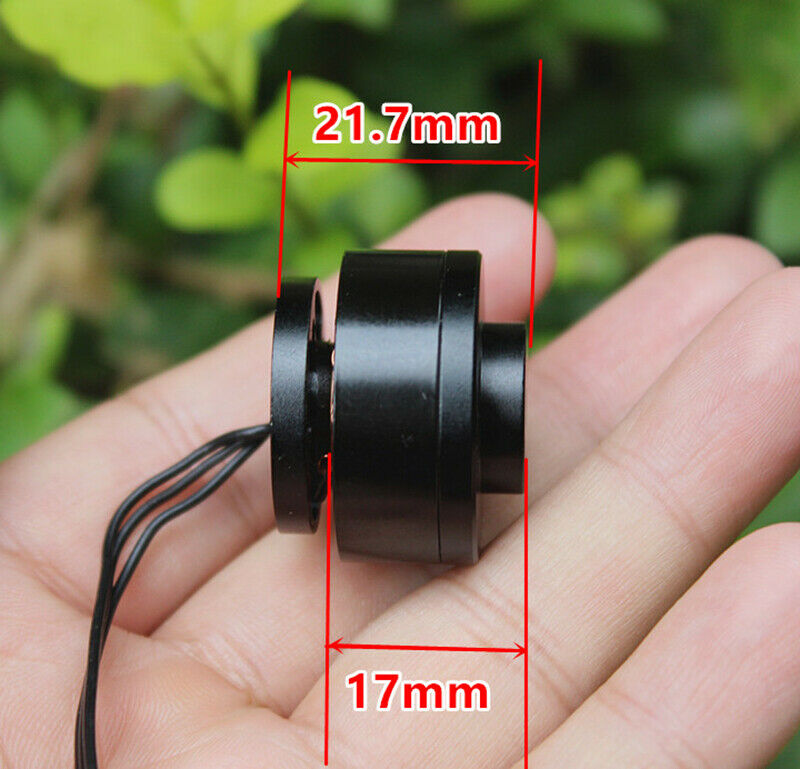 DC 12V Micro PTZ motor drone mobile phone camera outer rotor double ball bearing