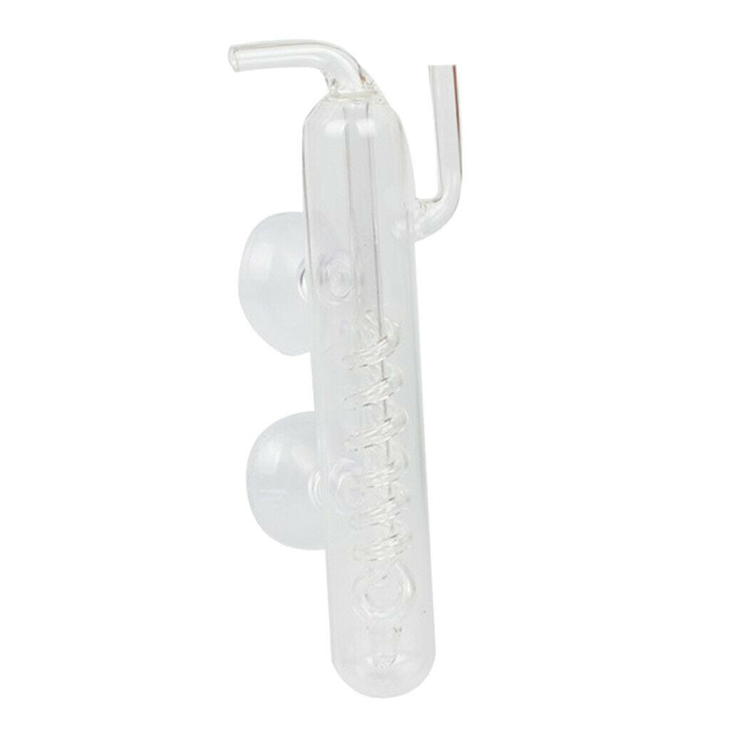 Aquarium Fish Tank CO2 Monitor with Spiral Bubble Counter 1.6inch Dia.