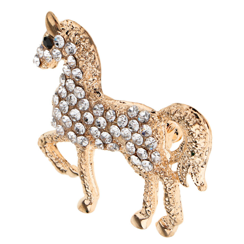 Elegant Animal Brooch Crystal Brooch Pins for Women Lady - for Banquet Wedding