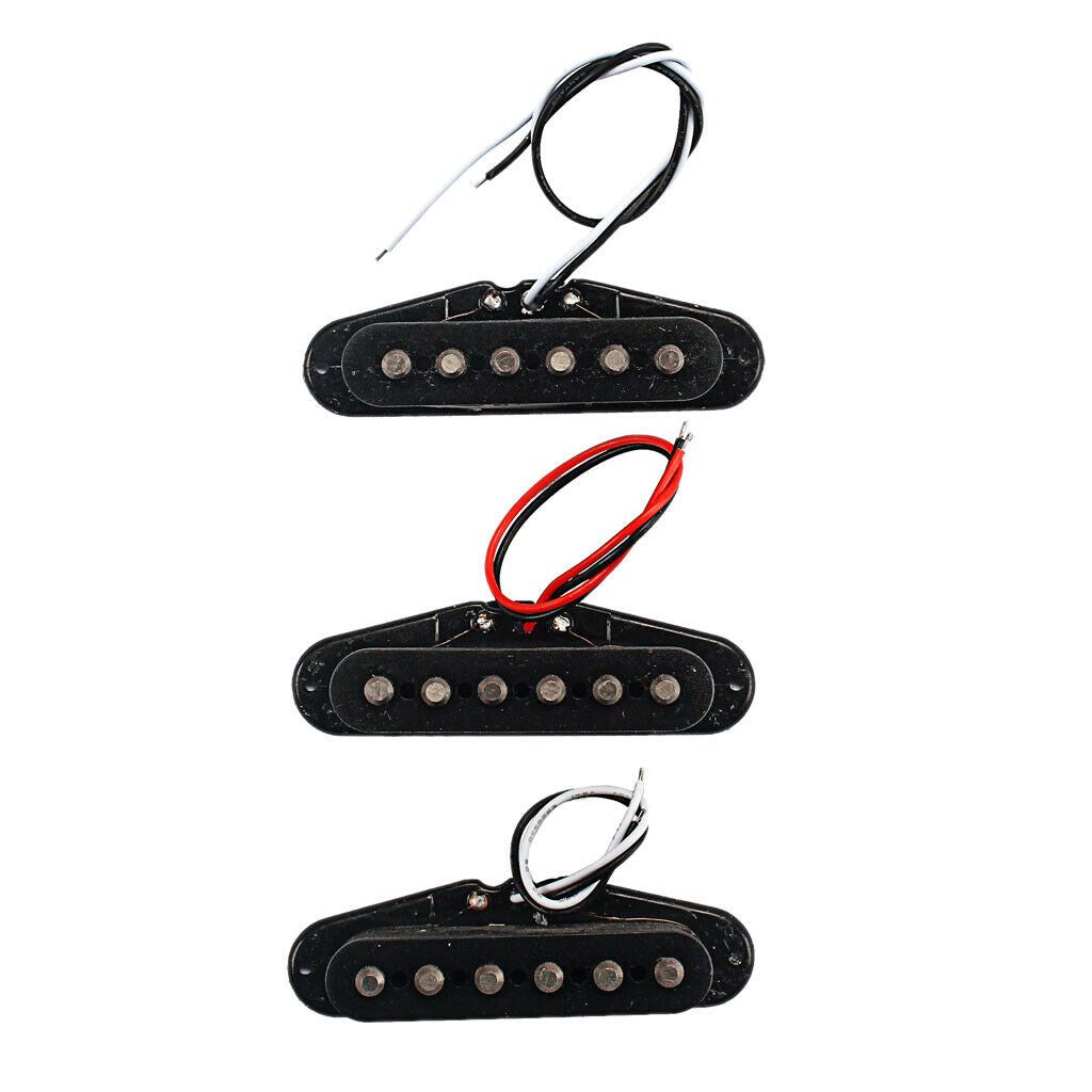 3pcs Alnico 5 Single Coil Pickups for  ST Electric Guitar