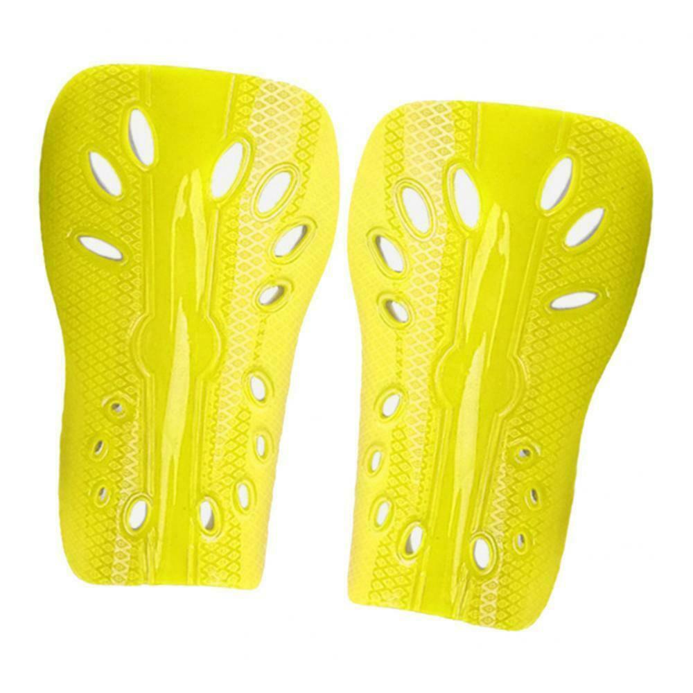 Football Training Shin Leg Guard Soccer Pads Support Protector Equip Yellow
