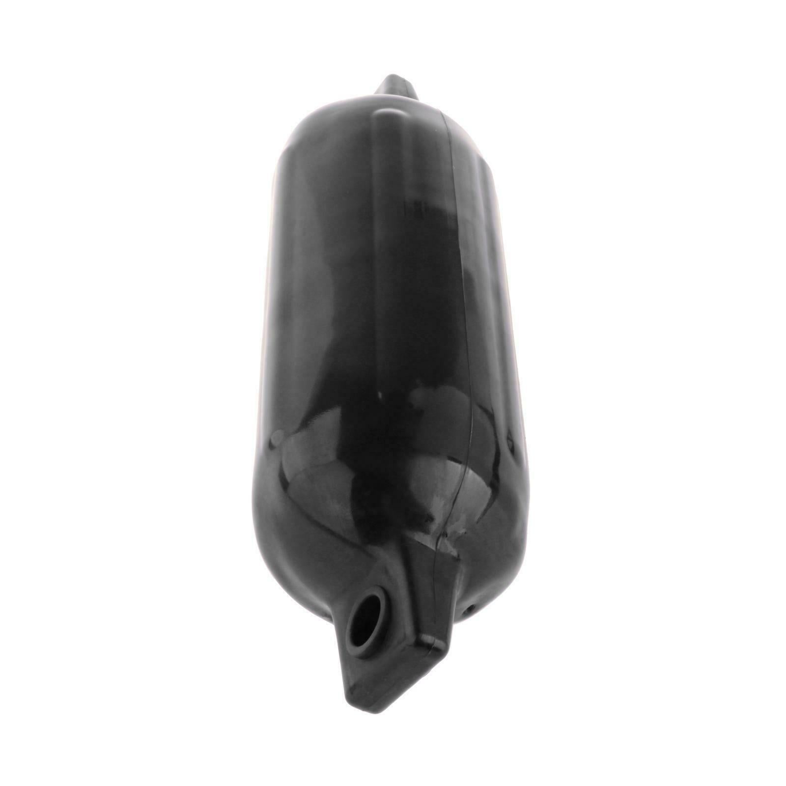 Boat Fender Bumper Yacht Dock Shield Protection Anti-collision Mooring Black