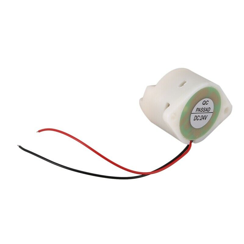 DC 6-24V 30mA 2 Wire Industrial Red LED Flash Alarm Buzzer Siren 90dB M2B4B4