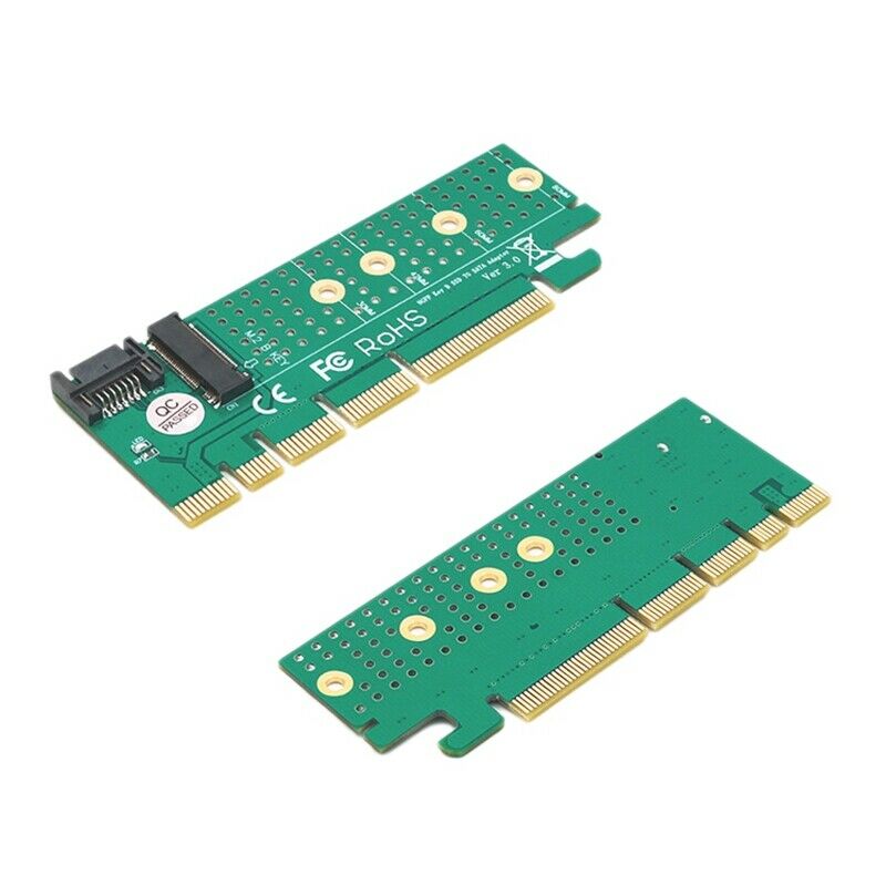 M.2 to SATA PCI-E KEY B SSD Adapter Converter Card SATA Cable Kit E3Q4