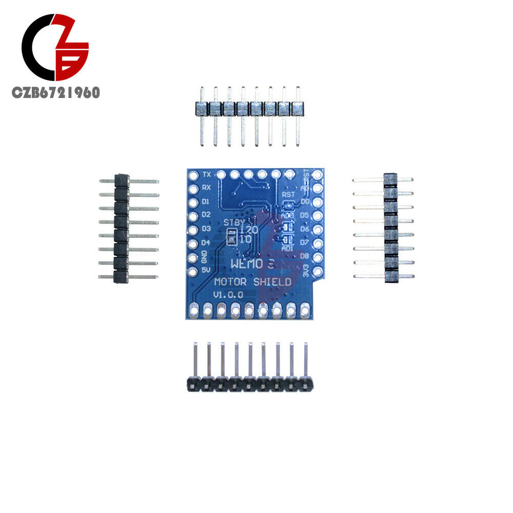 WeMos D1 Mini I2C Dual Motor Driver Shield Driver Module TB6612FNG 15V 1.2A