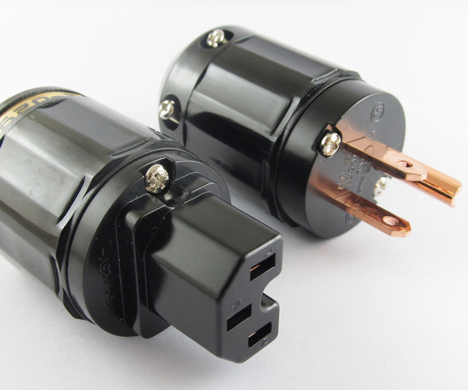 5 Pair C-029 IEC Connector + P-029 US Power Plug ICE Connector for Audio