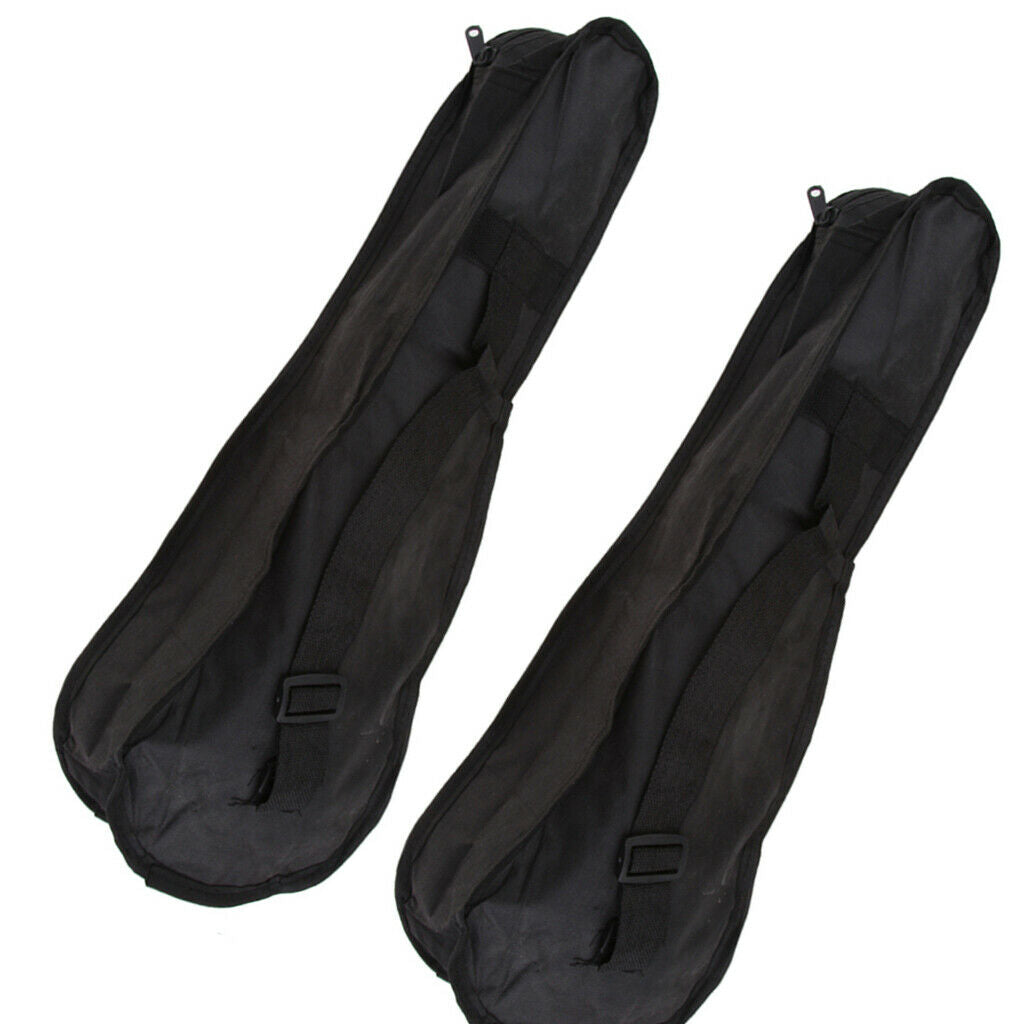 2pcs Ukulele Guitar Waterproof Bag Case Padded Carry Case 26inch
