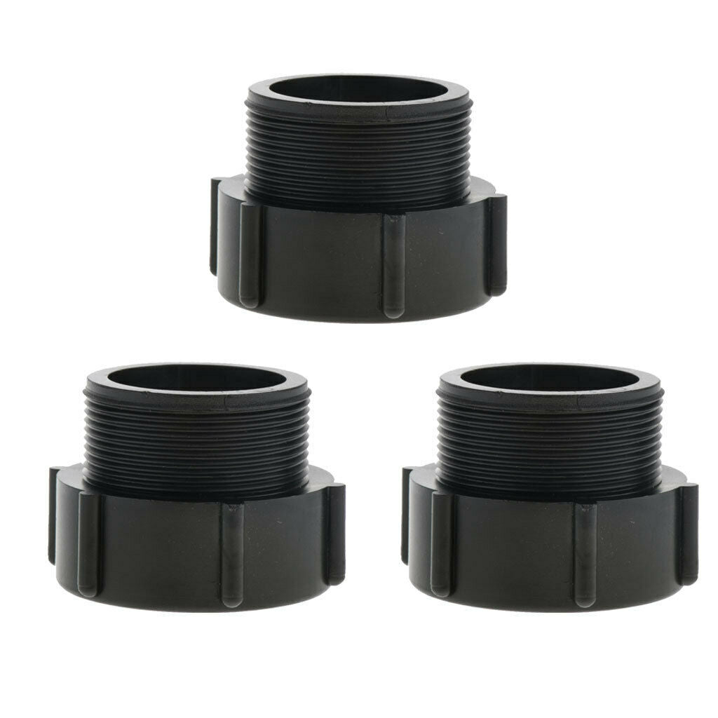 3x 2" IBC Tote Tank Valve Adapter for DN50 BSP Thread Hose Pipe Long-Lasting