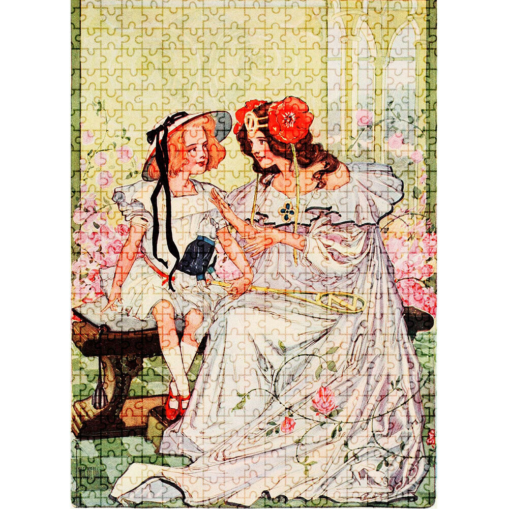1000pcs Mother and Daughter DIY Jigsaw Puzzle Painting Picture Decoration  @
