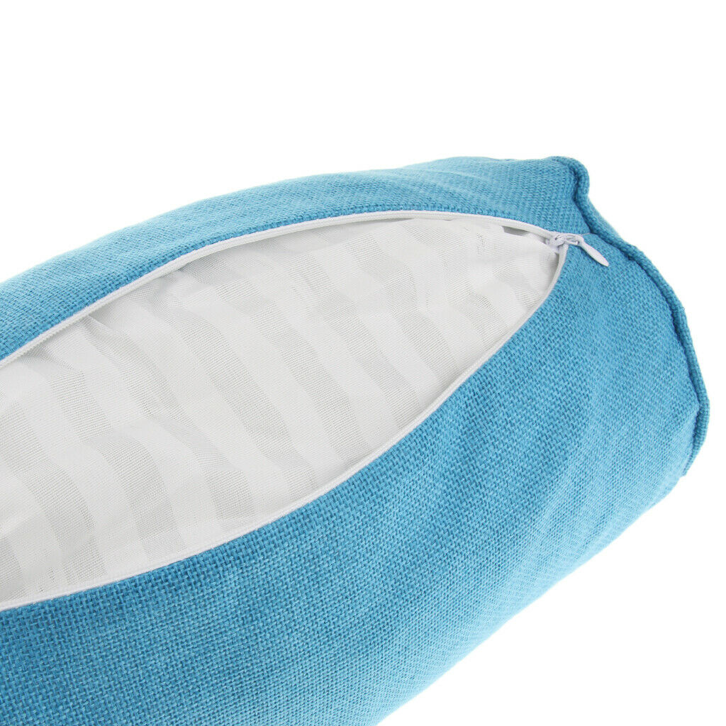 3 Pieces Neck Roll Pillow Cervical Bolster Support Ankle Stress Relief