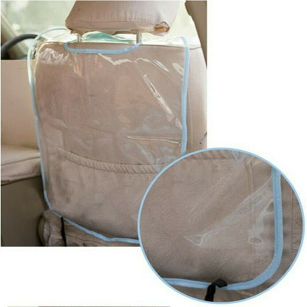 Anti Mud Anti Kick Mat Car Seats Protect Cover Storage Pocket Protector Cover